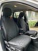 Накидки з еко-шкіри (комплект) на сидіння Hyundai Accent I X3, фото 7