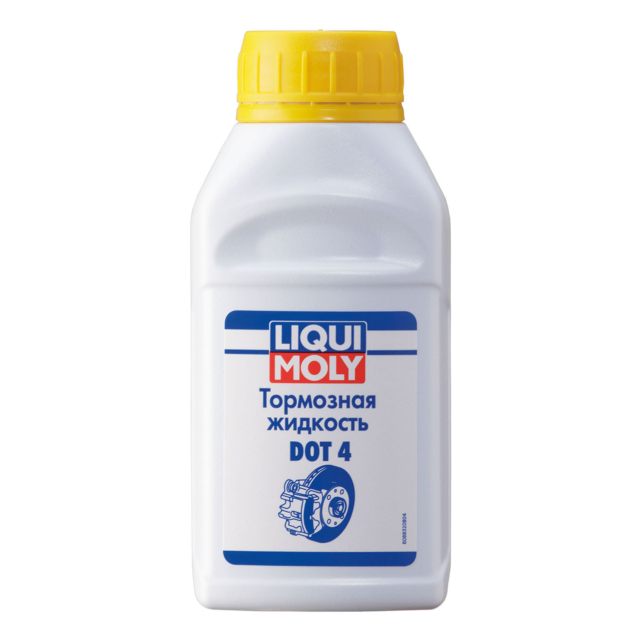 Рідина гальмівна ДОТ 4 Liqui Moly Bremsflüssigkeit DOT 4 (8832/3091/21155) 250мл