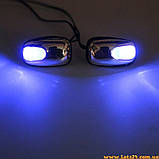 Омивачі лобового скла з синьою LED-підсвіткою форсунки омивача повторювачі поворотів, фото 2