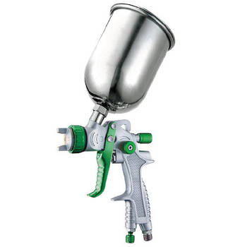 Пістолет фарбувальний пневматичний LVLP верх. м/б, 1,3 мм AUARITA L-897-1.3M