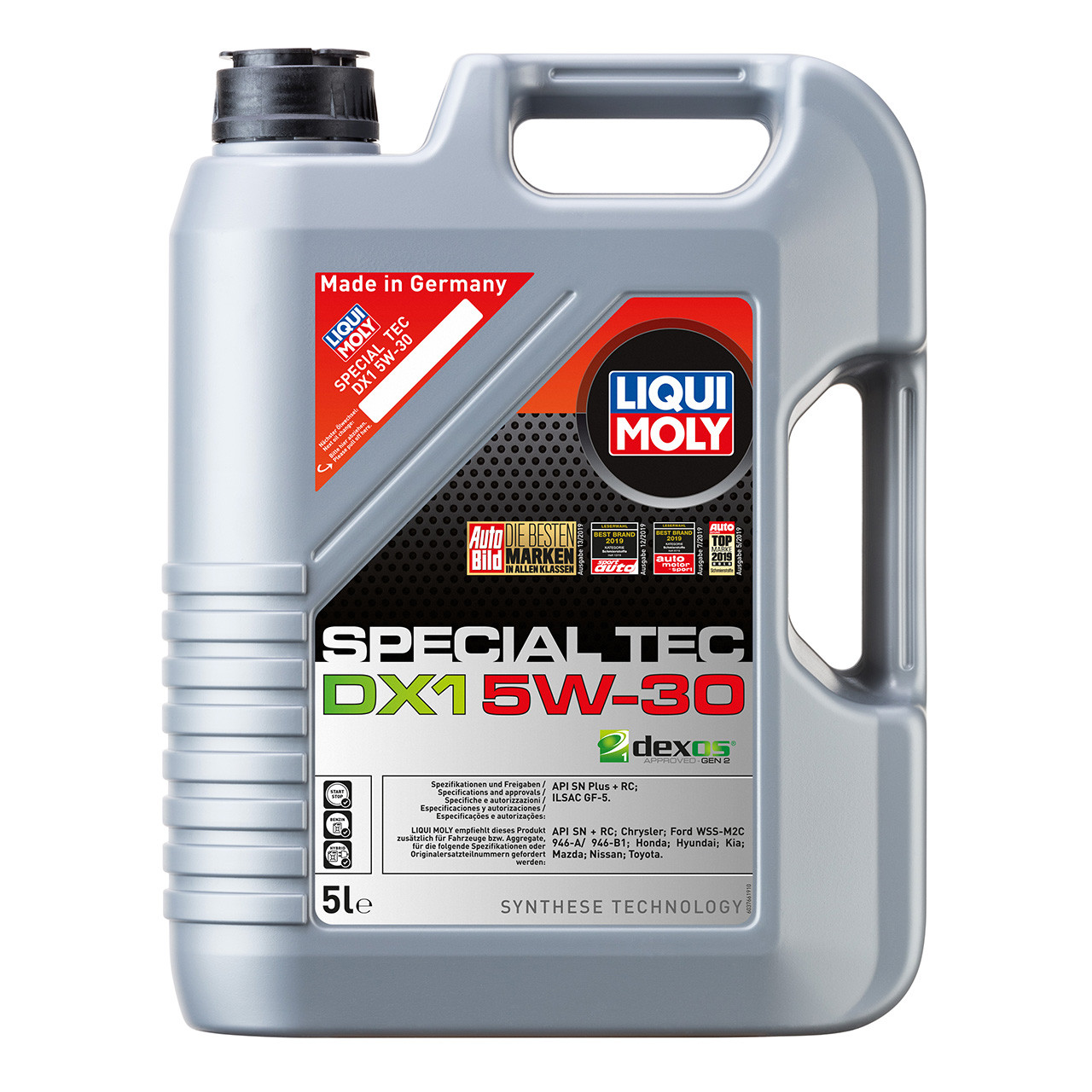 Liqui Moly Special Tec DX1 5W-30 5л (20969) Синтетична моторна олива GM Dexos1 Gen 2