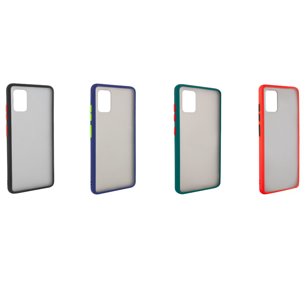 Samsung A015 A01 2020 Чохол-накладка MiaMI Edge Black/Red