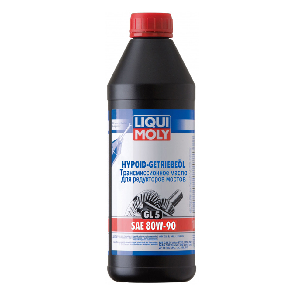 Liqui Moly Hypoid-Getriebeoil 80W-90 1л (3924) Мінеральна трансмісійна олива МКПП GL-5