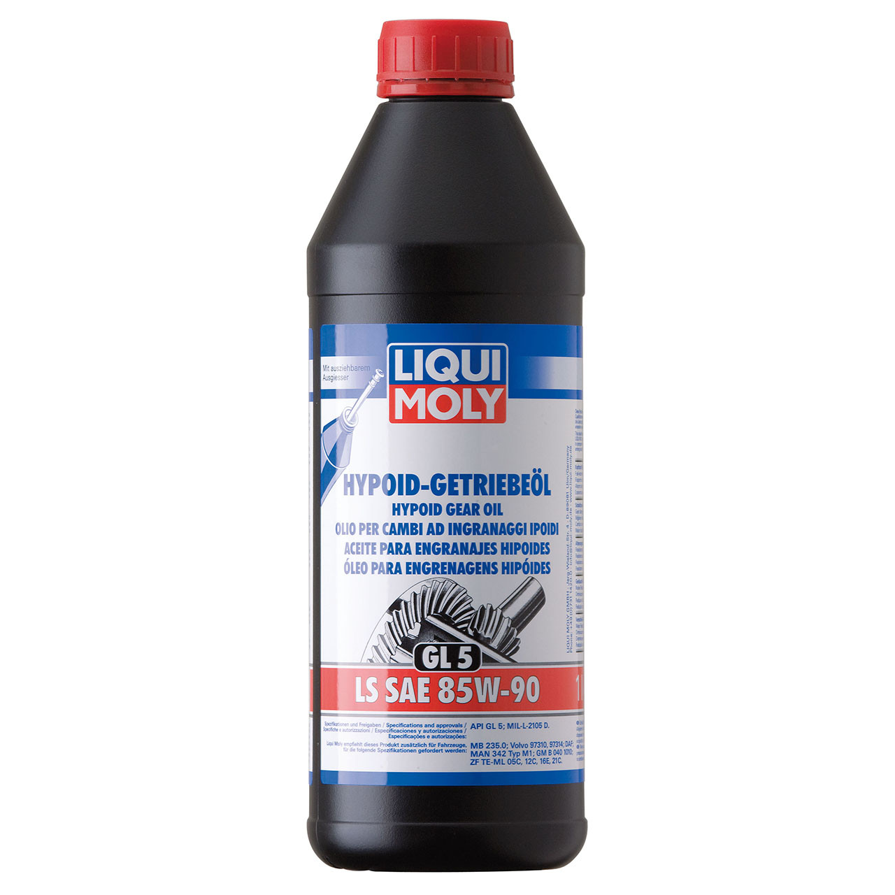 Liqui Moly Hypoid-Getriebeoil 85W-90 LS 1л (8039) Мінеральна трансмісійна олива МКПП GL-5