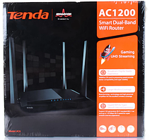 Wi-Fi роутер TENDA AC7 AC1200 3xFE LAN, 1xFE WAN, 5x5dBi Ant інтернет-шлюз