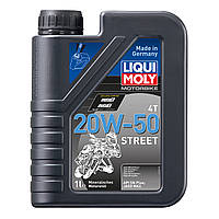 Liqui Moly Motorbike Street 4T 20W-50 1л (1500) Минеральное моторное масло для мотоциклов 4-т