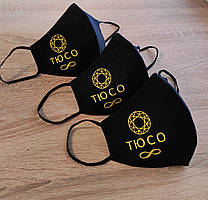 Маски з логотипом