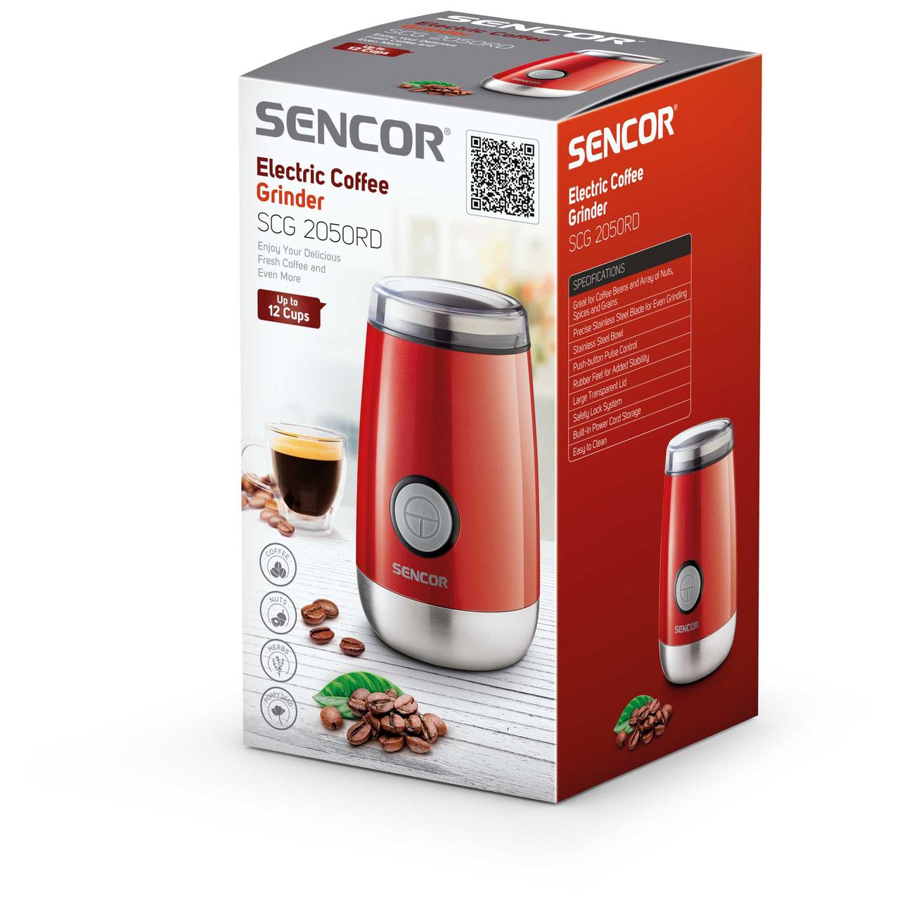 Кавомолка SENCOR SCG 2050RD
