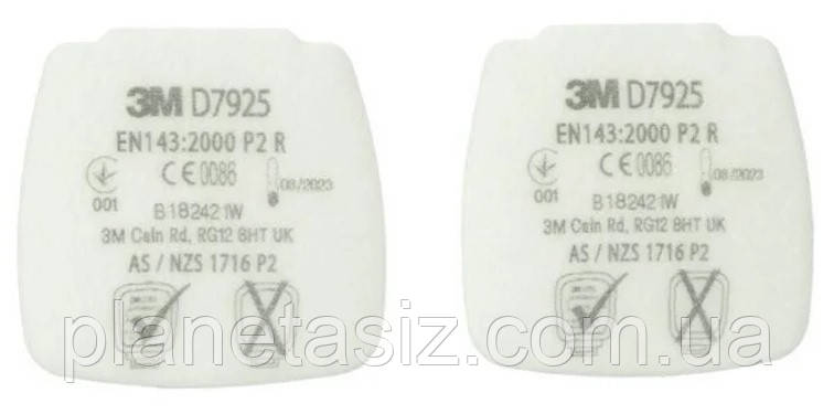 Передфільтр 3М D7925 Р2 R Secure Click