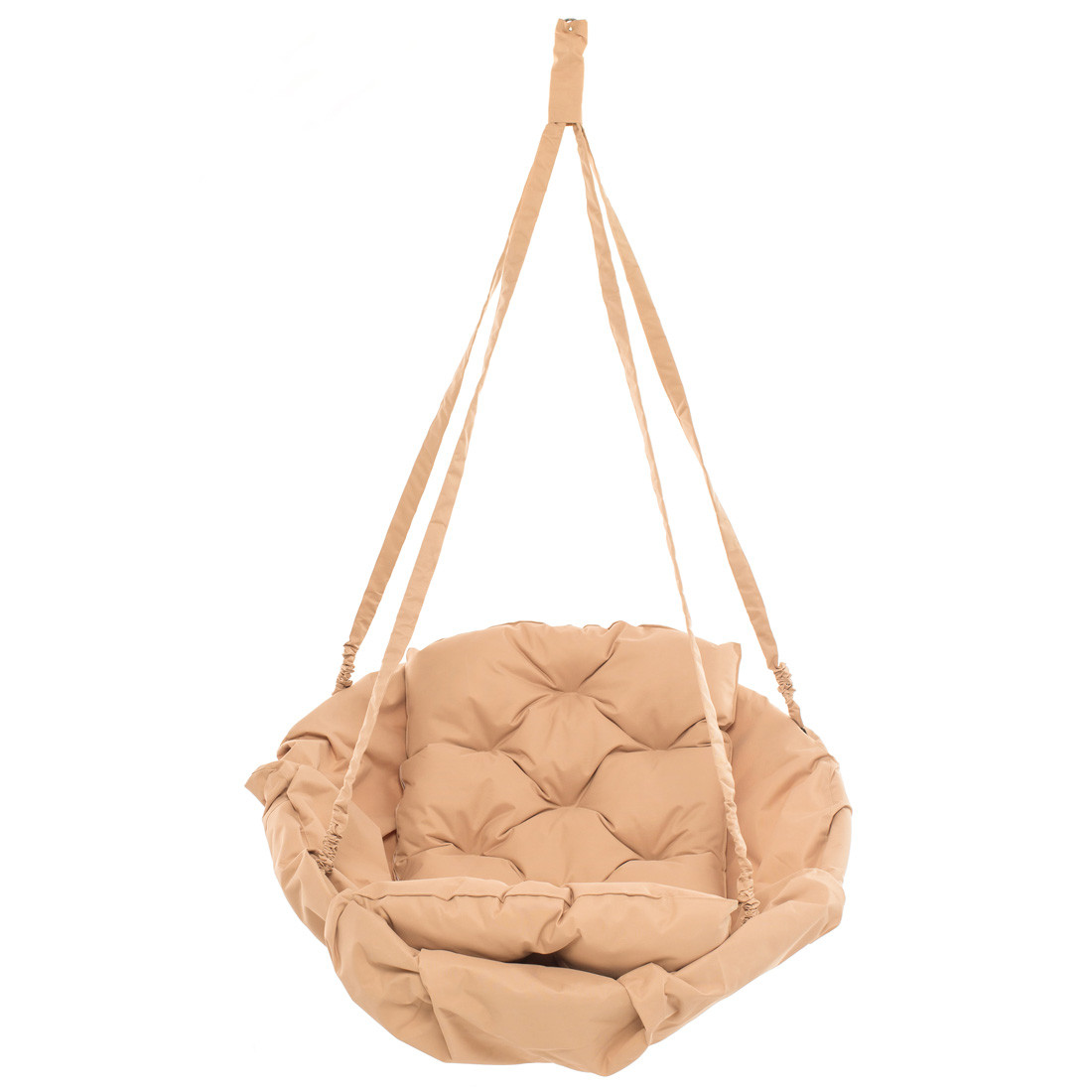 Крісло-гамак 250 кг 120 см Бежеве