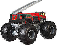 Пожарная машина внедорожник Хот Вилс Hot Wheels Monster Trucks Alarm