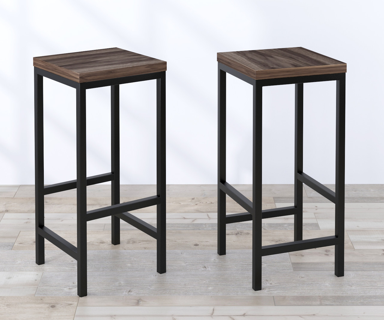 Барный Табурет BS-1 Loft-Design Металлический Каркас Твердая Сидушка ...