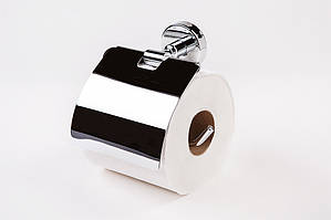 Тримач туалетного паперу з кришкою латунь Long 8515Б