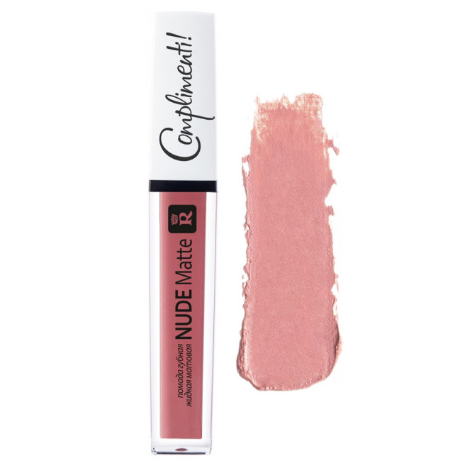 Рідка помада для губ матова Relouis Nude Matte Complimenti No 12 4,5 г