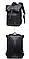 Стильний рюкзак міський мішок Bange Роллтоп чорний Код 15-0077, фото 7