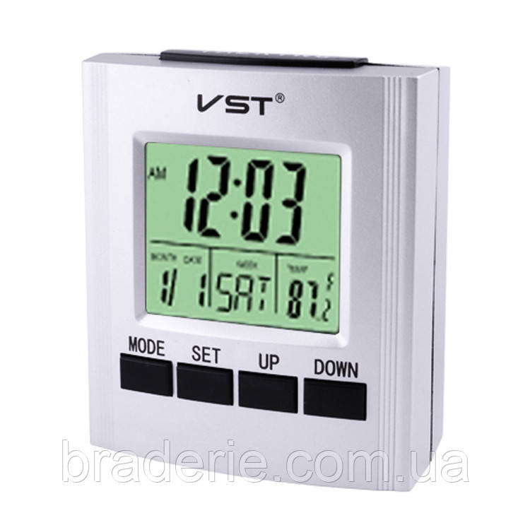 Годинник електронний настільний VST 7027 говорить
