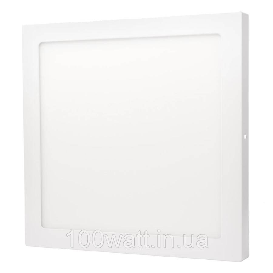 Світильник точковий накладної ЕВРОСВЕТ 24Вт квадрат LED-SS-300-24 6400К