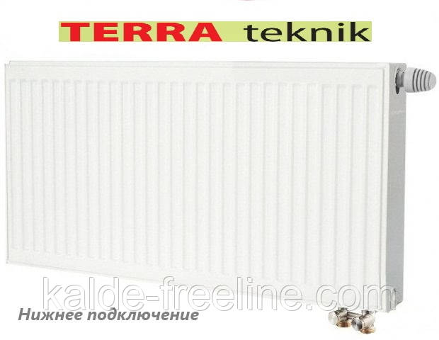 Радіатор опалення сталевий "TERRA TEKNIK" ТИП 22 500*900 нижнє підключення