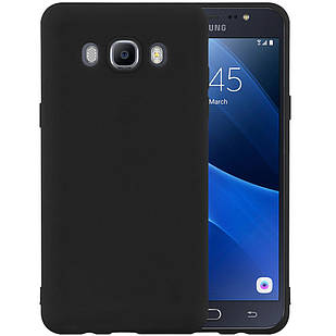 Чохол силіконовий для Samsung J710 (J7-2016) чорний