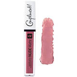 Рідка помада для губ матова Relouis Nude Matte Complimenti No 15 4,5 г, фото 2