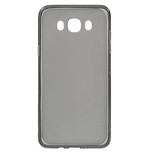 Чохол силіконовий для Samsung J710 (J7-2016) прозорий із відтінком чорного