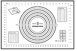 Силіконовий коврик для випікання 60х40см Cooking House