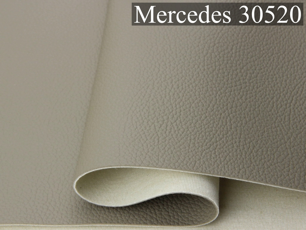 Автомобільний шкірзам Mercedes 30520 беж, на тканинній основі (ширина 1,40 м) Туреччина, фото 1
