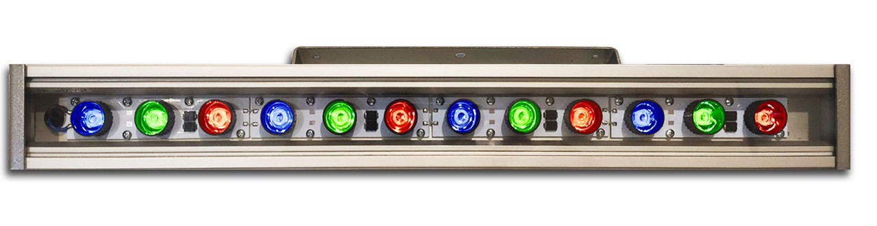 Лінійний світильник 36W 530мм IP67 Wall washer RGB