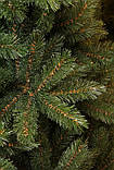 Сосна штучна Triumph Tree Forest frosted зелена з інеєм 3.05 м, новорічна пишна висока ялинка з ПВХ, фото 6