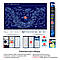 Світна карта зоряного неба Космостар (75х55 см) ТМ Люмик, фото 10
