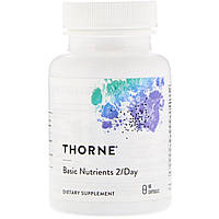 Витамины ежедневные, Thorne Research, 60 капсул
