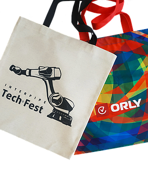 Сумка з друком, з нанесенням логотипу