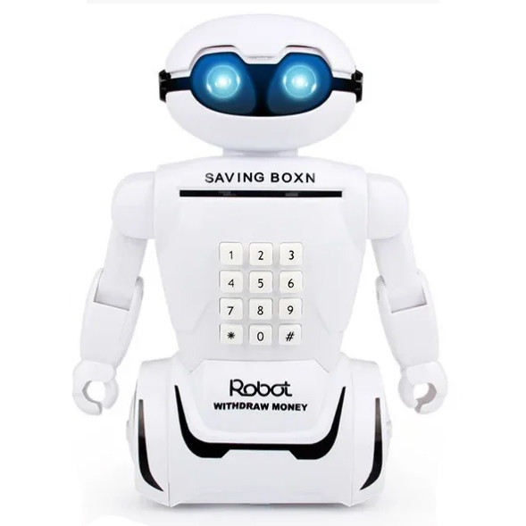 Копилка робот детский с кодовым замком Robot Piggy Bank 149645