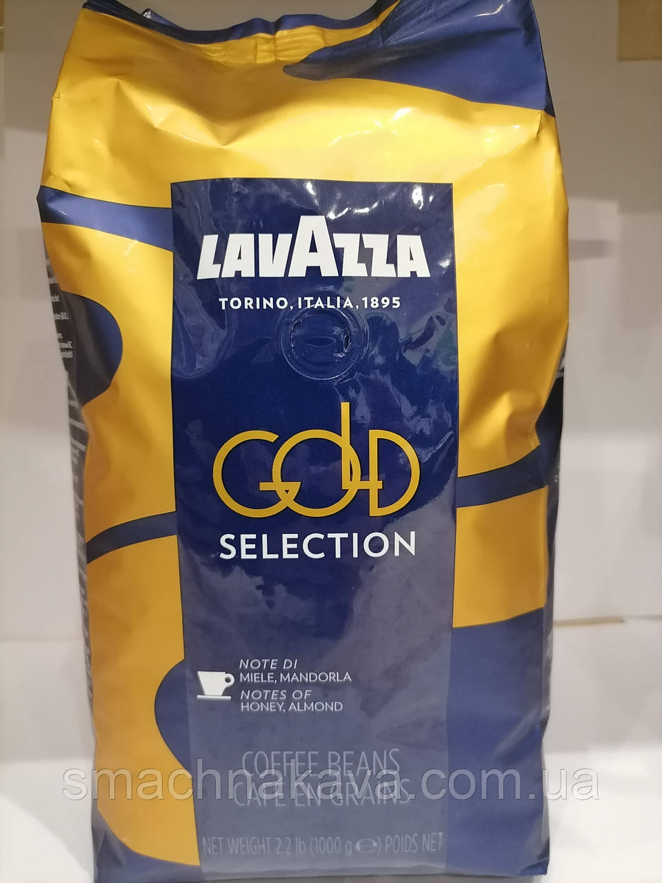 Кофе в зернах LavAzza Gold Selection 1 кг оригинал Италия 70% арабика - фото 2 - id-p1192728562