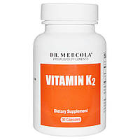 Витамин К2, Dr. Mercola, 30 капсул