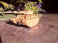 Игрушка танк Т-3 / Т-4, песочный