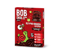 Цукерки Ябл-вишня в Бельгійському чорному шоколаді Равлик Боб 60г