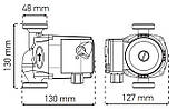 Насос циркуляционный центробеж. Koer KP.GRS-25/4-130 (с кабелем и вилкой) (KP0250), фото 3
