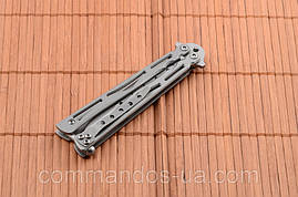 Ніж метелик з кліпсою Мафія Італії, фото 3