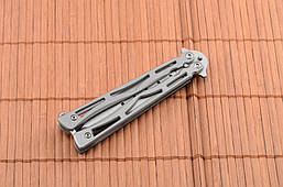 Ніж метелик з кліпсою Мафія Італії, фото 5