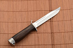 Ніж бойовий Фінка з гербом України на ручці, Штрафбат + шкіряний чохол, фото 5