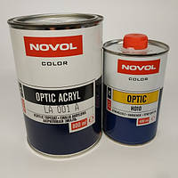 Акриловая эмаль NOVOL OPTIC ACRYL 101 белый 0,8 л + 0,4 л отвердителя