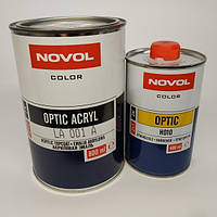Акриловая эмаль NOVOL OPTIC ACRYL 201 белый 0,8 л + 0,4 л отвердителя