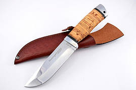 Ніж мисливський Тайга, рукоять береста, з ексклюзивними фотографіями, фото 2