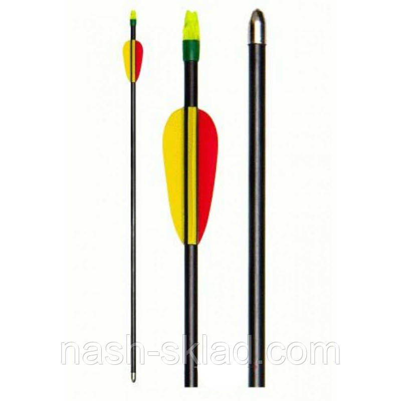 Стріла скловолокно 78см, фиберглассовая для класичних і блокових луків