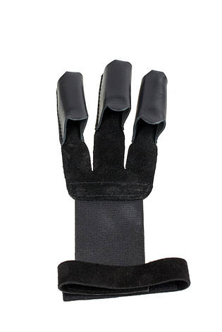 Рукавичка для луків, з натуральної шкіри, фото 1