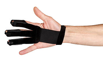 Рукавичка для луків, з натуральної шкіри, фото 2