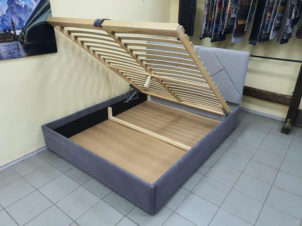 Кровать "Бейлис" с подъемным механизмом ТМ Sentenzo - фото 7 - id-p1293220335