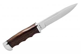 Ніж нескладною з дерев'яною рукояткою + чохол, відмінний подарунок чоловікові, фото 1