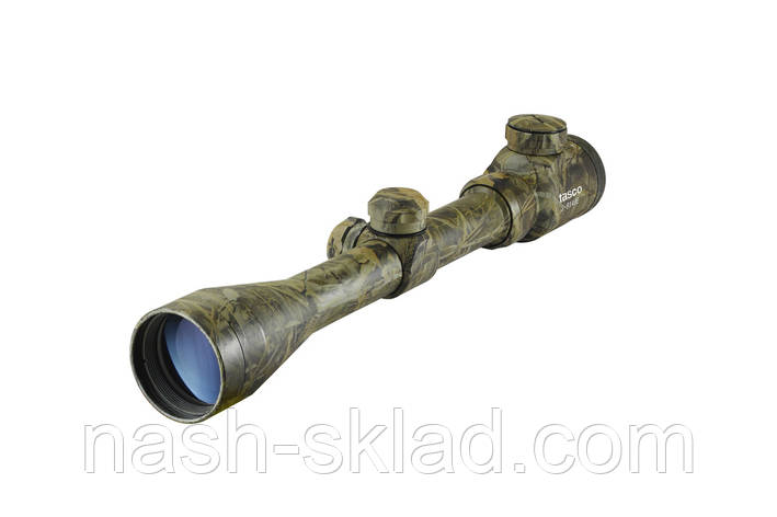 Приціл оптичний 3-9x40 Tasco зі змінною кратністю, протиударний корпус + антиблікові лінзи, фото 2
